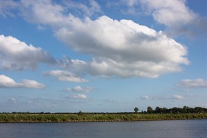 Zicht op de Alde Faenen