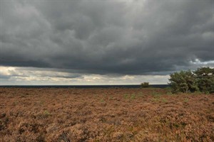 donkere wolken