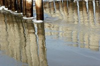 Reflectie 2, Strand tussen Domburg en Oostkapelle