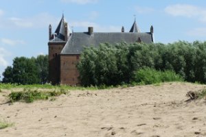 Uitzicht vanaf het strand