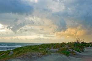 Zonsondergang Maasvlakte