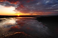 Zonsondergang Oostvoornse Slikken