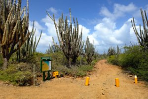 Start wandelroute - Washington Slagbaai National Park