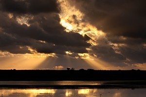 Zonsondergang Texel