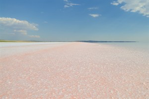 Salt Lake ( Turkije ) volop zout