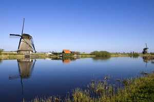 Pittoreske molens aan de Kinderdijk