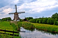 Molen nabij naardermeer, De Vesting van Naarden