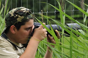 Jong Natuur fotograaf - Natuurpark Lelystad